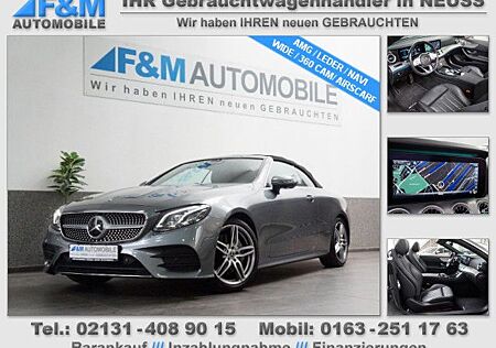 Mercedes-Benz E 220 d Aut.Cabrio AMG Navi Leder Widescreen 360