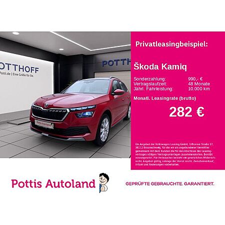 Skoda Kamiq leasen