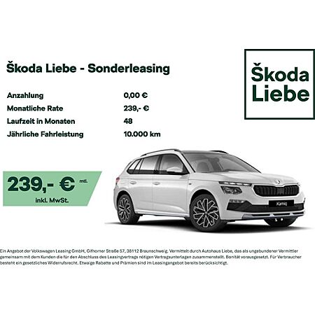 Skoda Kamiq leasen