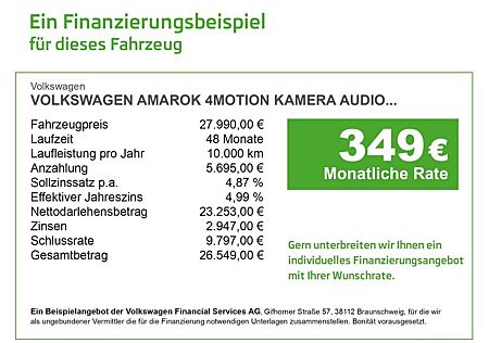 VW Amarok Volkswagen VOLKSWAGEN 4MOTION KAMERA AUDIO WINTER