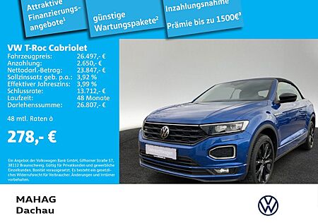 VW T-Roc Volkswagen Cabriolet 1.5 TSI R-Line BlackStyle AHK Na