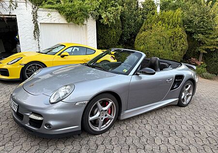 Porsche 997 Turbo Cabrio GT Silber