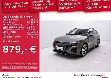 Audi Q8 e-tron Q8 Sportback e-tron 55*QUA*S-LINE*MATRIX*AHK*HUD