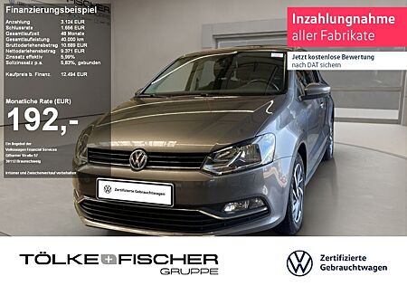 VW Polo Volkswagen V 1.0 BMT Sound LM SHZ KlimaA W-Paket PDC