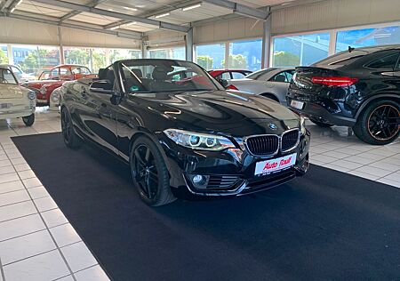 BMW 218i Cabrio *AUTOMATIK*LEDER*XENON*NAVI*M-LKR*