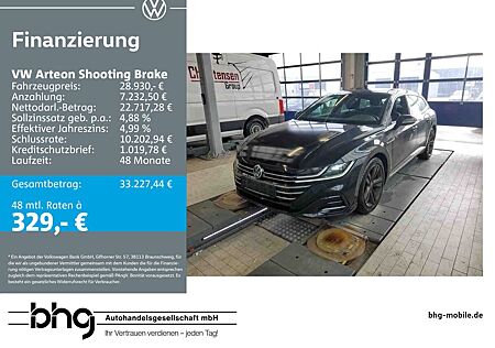 VW Arteon Volkswagen Shooting Brake R-L 2,0 TDI 4M DSG