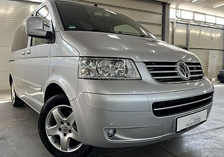VW T5 Multivan Volkswagen T5 Bus Multivan Highline LEDER 2X SCHIEBTÜR 7SIT