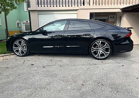 Audi A7 Sportback 55 TFSI mit RS7 Auspuffanlage