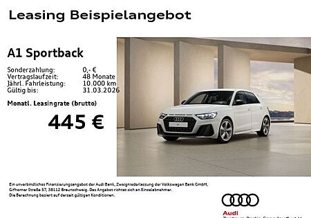 Audi A1 Sportback 35 TFSI S line S tronic *ACC*R-CAM*