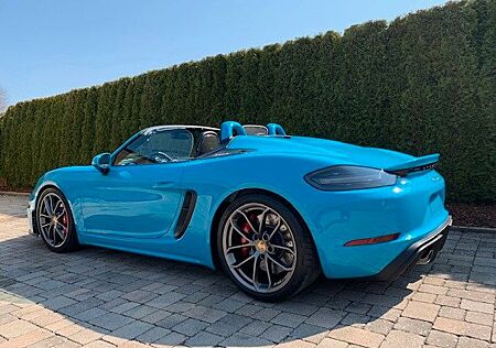 Porsche Boxster 718Spyder - Vollschalensitze - miamiblau
