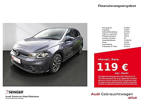 VW Polo Volkswagen 1.0 TSI Life Klima App Connect Sitzheizung