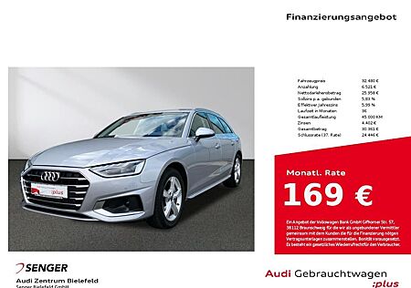 Audi A4 Avant Advanced 40 TFSI Business-Paket MMI LED