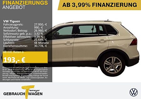 VW Tiguan Volkswagen 1.5 TSI 150PS MOVE NAVI AHK KAMERA ST.HEI