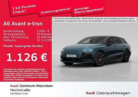 Audi A6 e-tron A6 Avant e-tron edition one blue performance 270