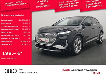 Audi Q4 e-tron Q4 S line NAVI VIRT AHK LEDER SHZ LED PDC