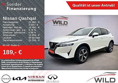 Nissan Qashqai 1.3 DIG-T MHEV N-Connecta LED 18" Navi