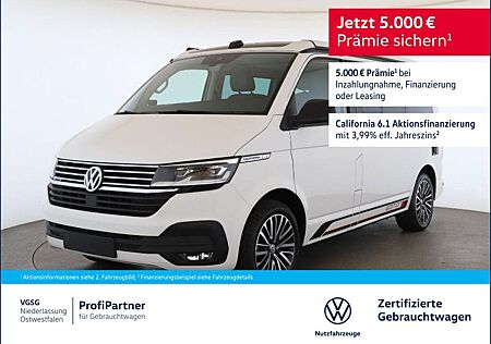 VW T6 California Volkswagen T6.1 California Ocean Edition 4Motion AHK Navi