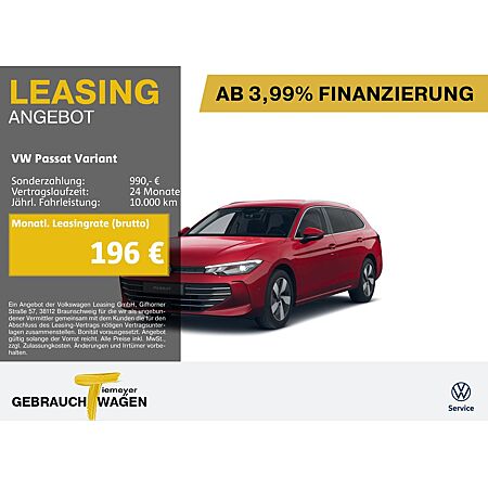 VW Passat Variant leasen