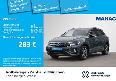 VW T-Roc Volkswagen 2.0 TDI R-Line AHK ACC LED+ Navi Rear View