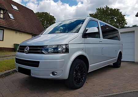 VW T5 Caravelle Volkswagen Lang, Napal Leder, 9 Sitzer, 2-Hand