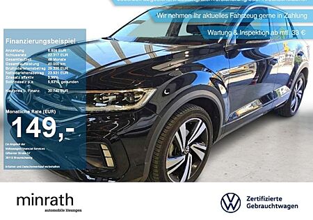 VW T-Roc Volkswagen 1.5 TSI R-Line BLACK+MATRIX+APP+DAB+AHK
