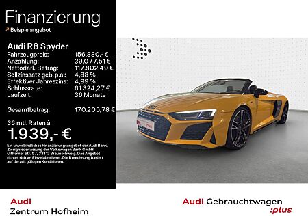 Audi R8 Spyder V10 performance*Keramik*Laser*B&O*Virt