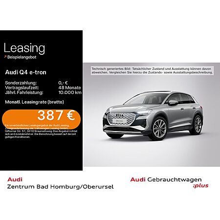 Audi Q4 e-tron leasen