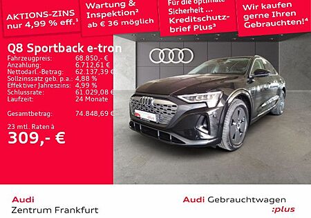 Audi Q8 e-tron Q8 Sportback e-tron 55 quattro advanced MatrixLE