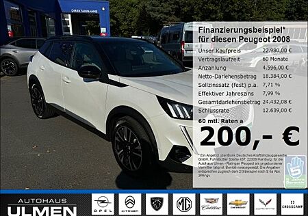 Peugeot 2008 e- GT Pack Elektromotor 136 Navi LED ACC Ap