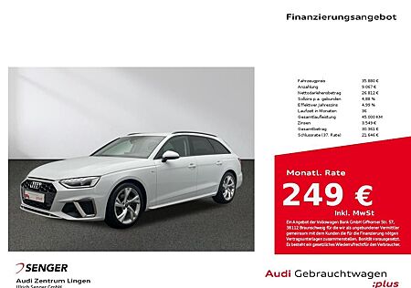 Audi A4 Avant S line 35 TFSI S tronic MMI LED AHK