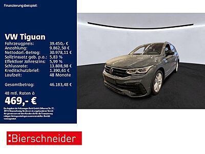 Volkswagen Tiguan 2.0 TDI DSG 4Mo R-Line Black AHK PANO MAT