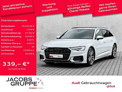 Audi A6 Avant 45 TDI S line Black+/AHK/Pano/Matrix/Ka