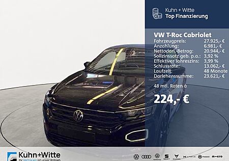 VW T-Roc Volkswagen Cabriolet 1.5 TSI R-Line *LED*RFK*Navi*Bea
