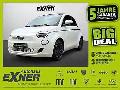 Fiat 500e Cabrio LA PRIMA (42kWh) ACC+LED+Navi+Kamera