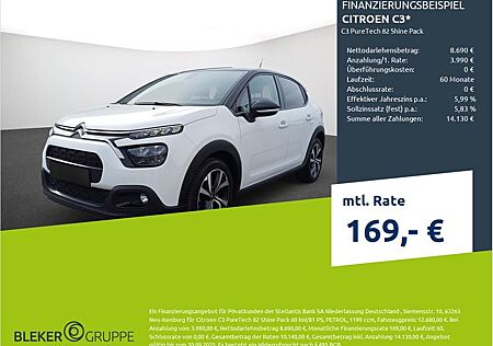 Citroën C3 PureTech 82 Shine Pack