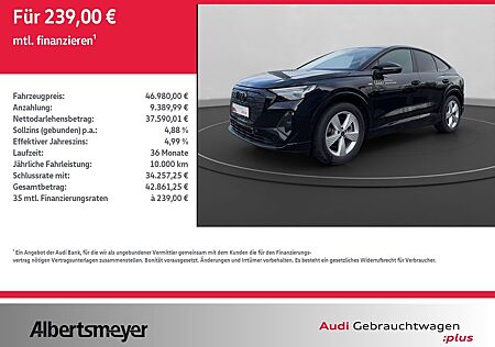 Audi Q4 e-tron Sportback 40+NAVI+MATRIX+EPH VO&HI+HEA