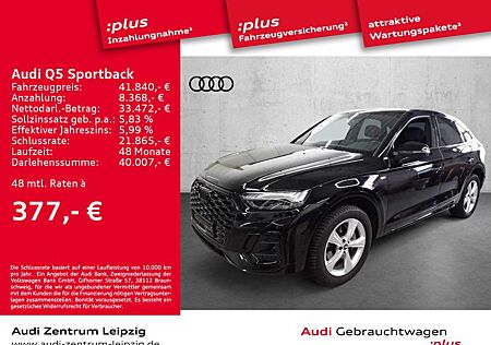 Audi Q5 Sportback 40 TDI q. S line *Matrix*Pano*Tour*