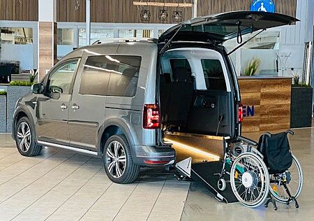 VW Caddy Volkswagen -DSG-Alltrack-Behindertengerecht-Rampe