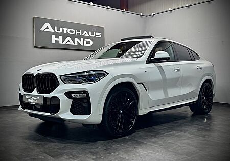 BMW X6 M50i *XDrive*P Dach*LED*AHK*Carbon*Leder Braun