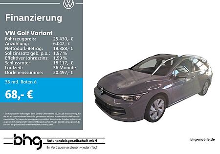 VW Golf Volkswagen Variant 1.5 TSI OPF Life
