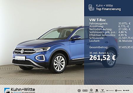 VW T-Roc Volkswagen 2.0 TDI Style *Pano*LED*RFK*Navi*AppleCar*