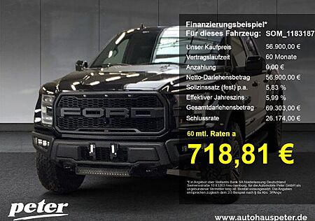 Ford F 150 Raptor Super Crew 457PS Moonroof Lightbar