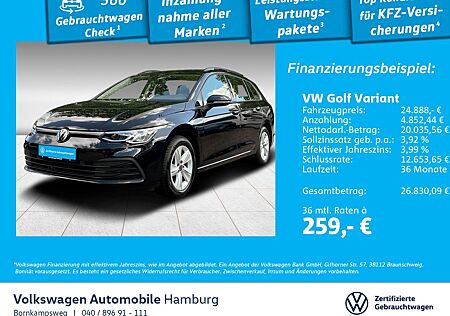 VW Golf Volkswagen Variant VIII 1.5 eTSI Life DSG ACC LED Navi