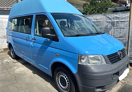 VW T5 Kombi Volkswagen Rollstuhlrampe Hochdach Lang