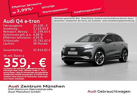 Audi Q4 e-tron 40 S line AHK/Matrix/SONOS