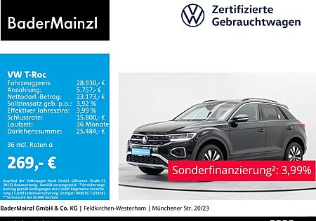 VW T-Roc Volkswagen 1.5 TSI DSG Move LED Navi PDC SHZ Virtual