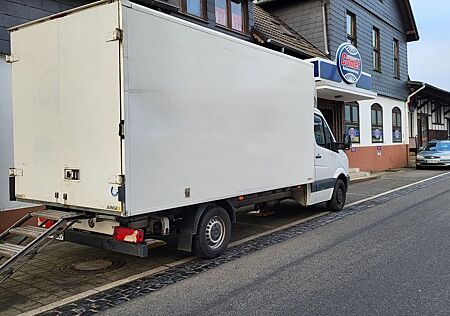 VW Crafter Volkswagen Koffer 35 Junge Aufbau 4,30m lang Klima