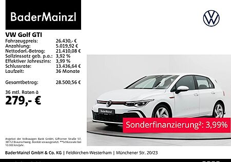 VW Golf Volkswagen GTI 2.0 TSI Sitzheizung 2xPDC Carplay LED+