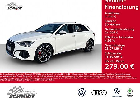 Audi A3 Sportback 35 TFSI 2x S Line Dynamik 19" LED