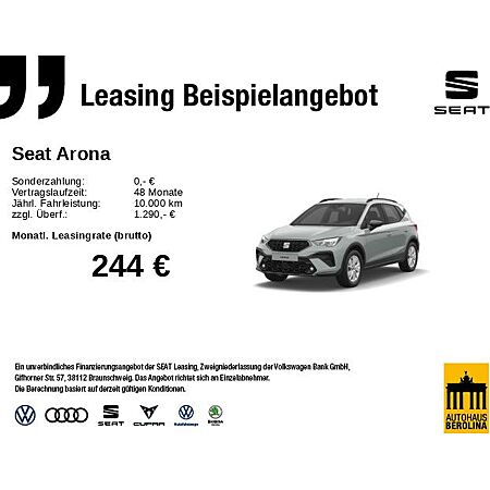 Seat Arona leasen